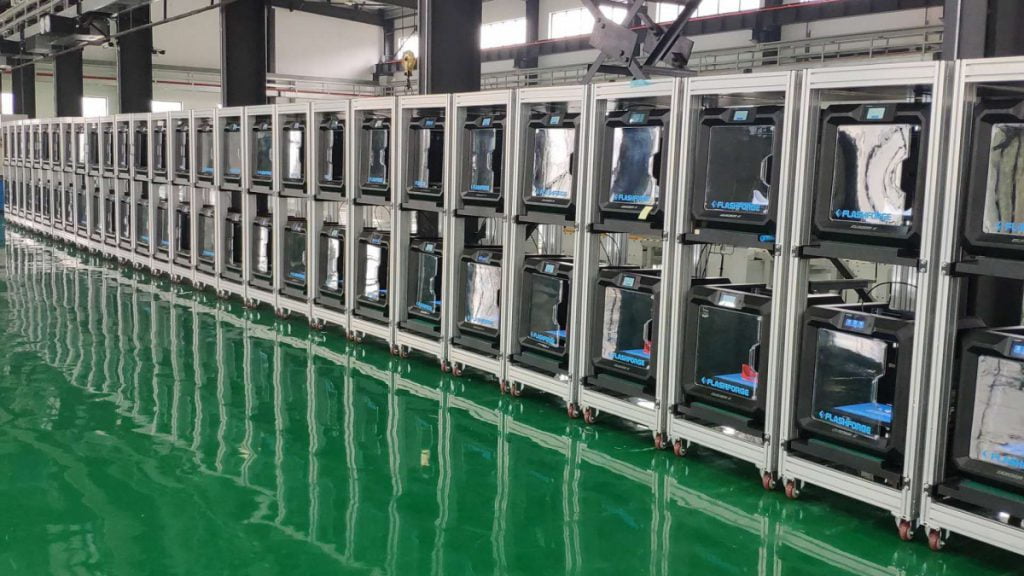 Flashforge Guider 2 3D-print brillen tegen Corona