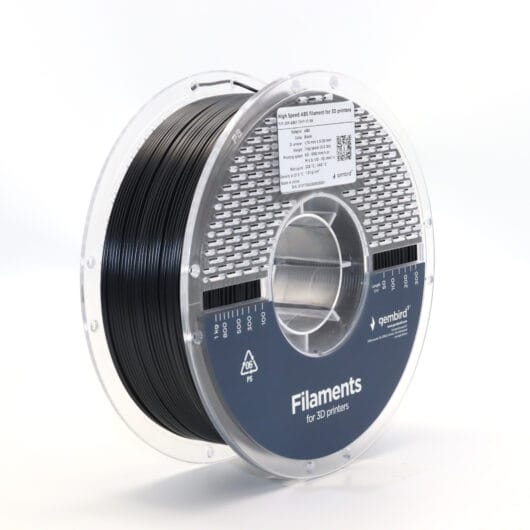 High Speed ABS filament Zwart